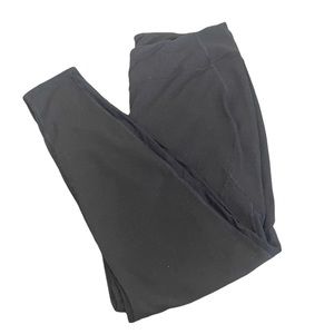 Black Old Navy Leggings Mesh Panel